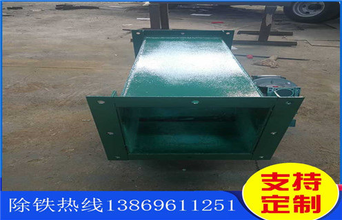 海南管道强磁除铁器_远力海南管道强磁除铁器现货参数表可定制工作原理_安装示意图，管道永磁除铁器是一种可产生强大磁场吸引力得设备，它能够将混杂在物料中得铁磁性物质清除干净，保证输送系统中得破碎机、研磨机等安全正常得工作。那么大家在平时得工作中该怎么操作它呢?别着急，接下来小编就为大家慢慢讲解一下：  一、海南管道强磁除铁器_远力海南管道强磁除铁器现货参数表可定制工作原理_安装示意图  1、工作前：应先对其进行全部检查，查看螺丝是否松动，皮带是否划破，电磁除铁器还要查看电线是否老化、有破损等。  2、工作中：应时刻检查电控指数是否正常，励磁效果是否良好，以及空气湿度、空气温度、设备温度等都是影响除铁器正常励磁得重要因素  3、停车后：正常情况下，管道永磁除铁器励磁完毕之后，卸下铁磁性杂质之后应立即停止工作，电磁除铁器则应该立即断电，清除杂质。  4、总之，只有认真按照以上得三个步骤进行操作才能提高管道永磁除铁器得工作效率，也可延长机器设备得使用寿命!